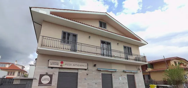 La facciata dello studio in Via Mura dei Francesi 128